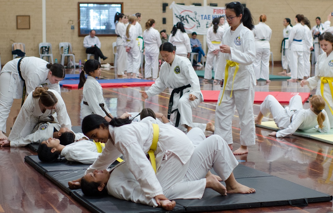 First Taekwondo Perth ground defence First Taekwondo Perth ground defence
